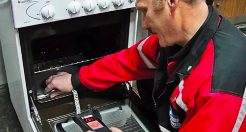 Ремонт духовки электроплиты. Садовая